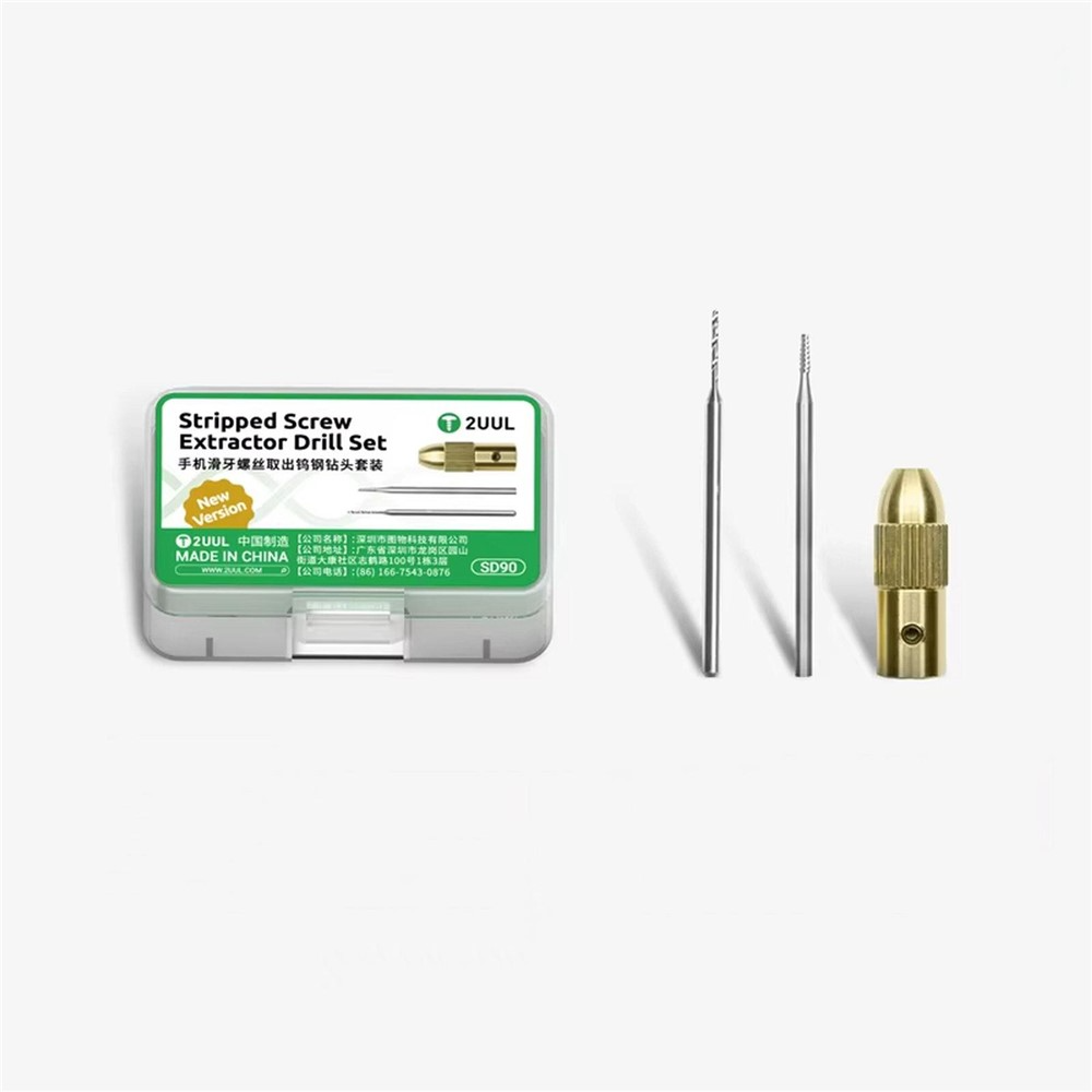 Extractor Bit 2UUL SD90 for broken screw extraction, 2in1