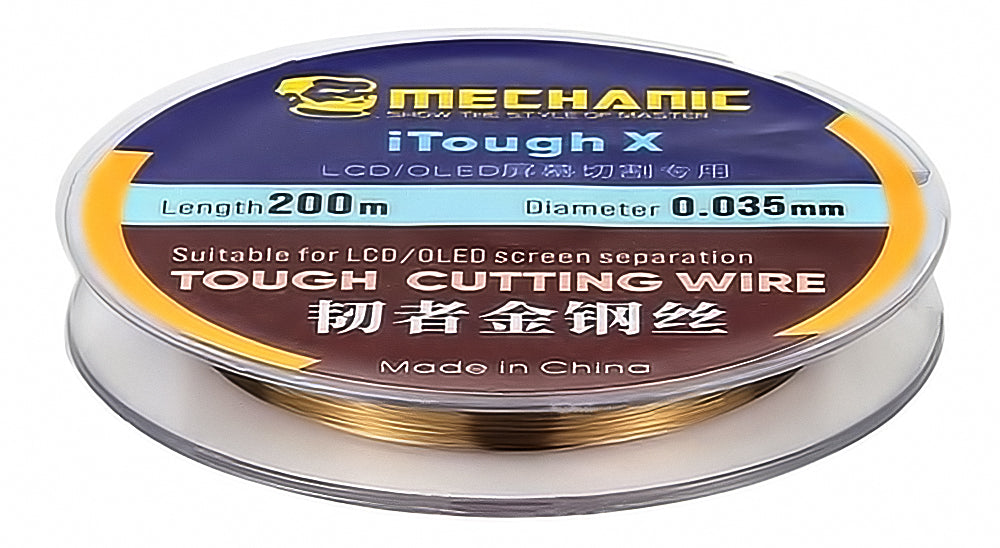 Molybdeenilanka Mechanic iTough X, 0,035 mm, 200 m
