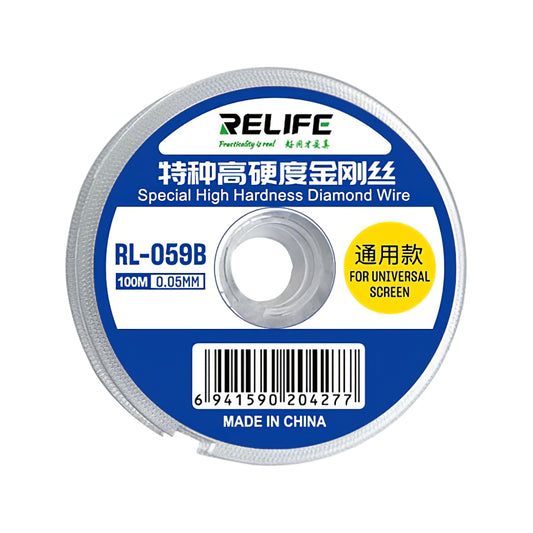 Molybdeenilanka Relife RL-059B, 0,05 mm, 100 m