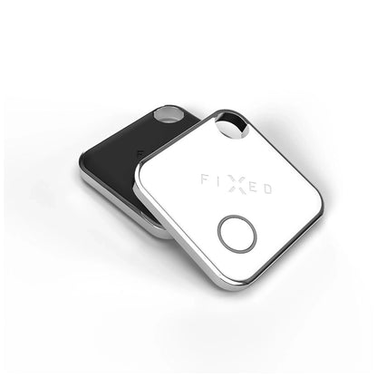 Fixed SmartTag Duo iOS:lle, 2 kappaleen setti, Valkoinen / Musta
