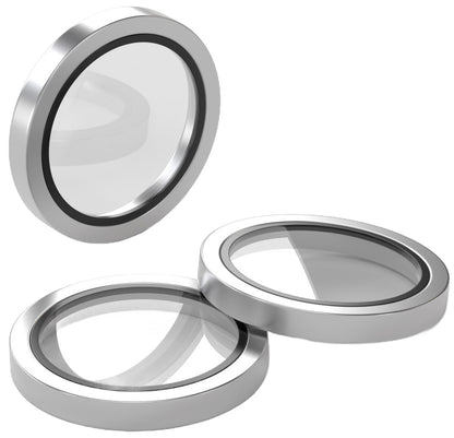 Etteri takakameran suojakalvo Apple iPhone 17 Pro Max / 17 Pro -laitteille, karkaistu lasi, harmaa