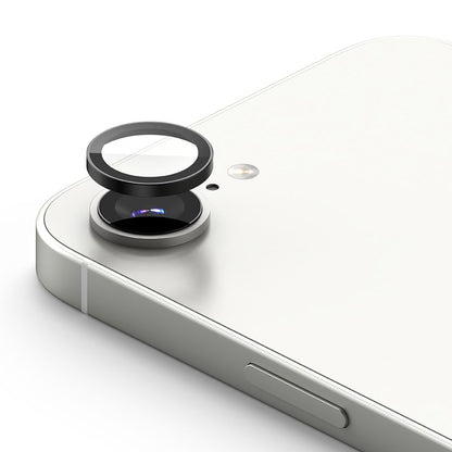 Suojakalvo Ringke takakameralle Apple iPhone 16e, Panssarilasi, 2 kappaleen setti, Musta
