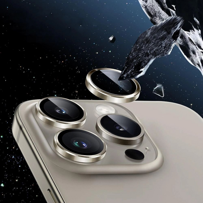 Suojakalvo Tech-Protect CamRing Fit+ Apple iPhone 17:n takakameralle, Karkaistu lasi, Läpinäkyvä