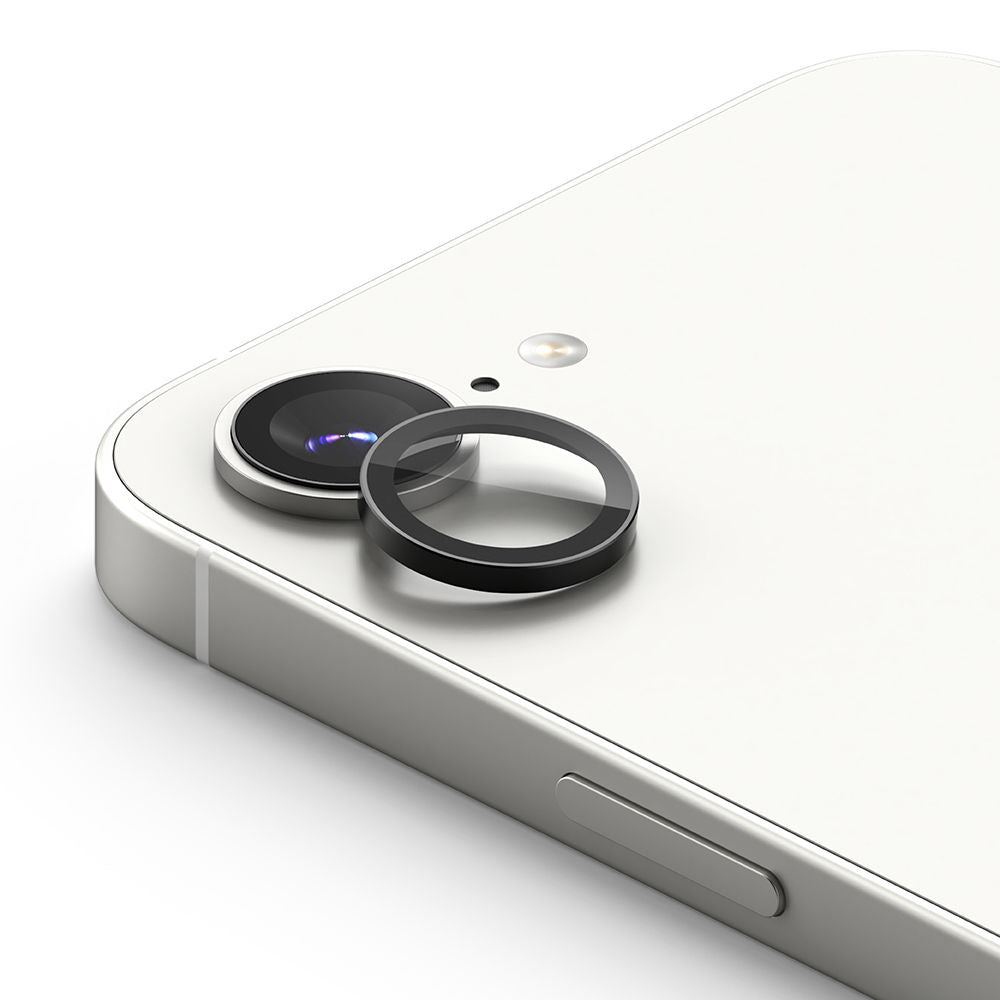 Suojakalvo Ringke takakameralle Apple iPhone 16e, Panssarilasi, 2 kappaleen setti, Musta