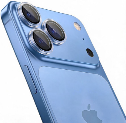 Takakameran suojakalvo Tech-Protect CamRing Fit+ Apple iPhone 18 Pro / 18 Pro Max -puhelimille, karkaistu lasi, läpinäkyvä