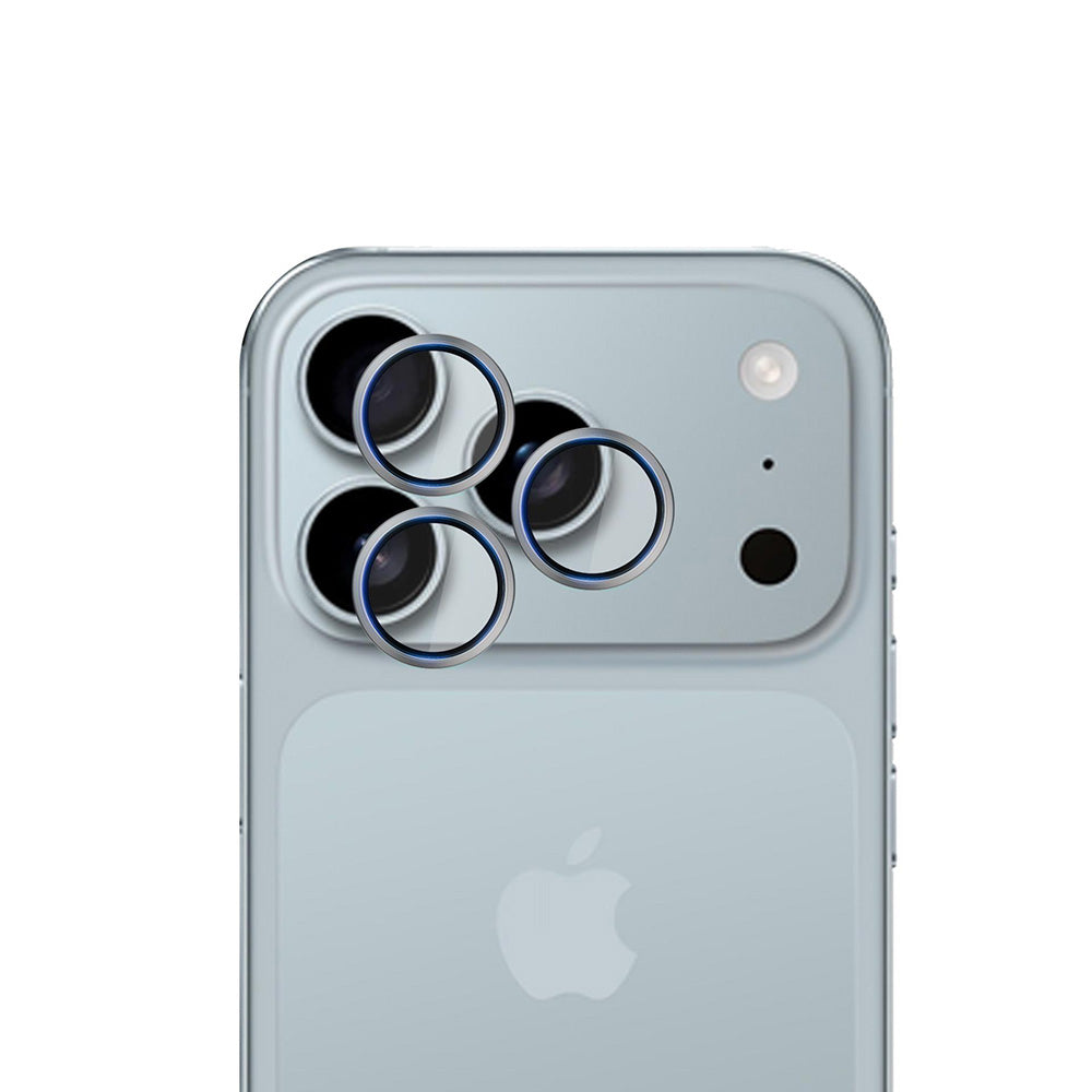 Suojakalvo 3MK Hardy Protection Pro Apple iPhone 17 Pro Max / 17 Pro takakameralle, Panssarilasi, Beige