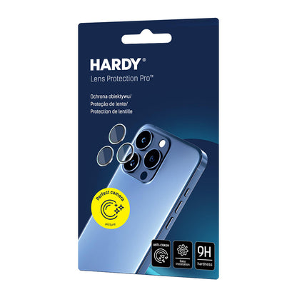 Takakameran suojakalvo 3MK Hardy Protection Pro Apple iPhone 17 Pro Max / 17 Pro, Oranssi Karkaistu Lasi
