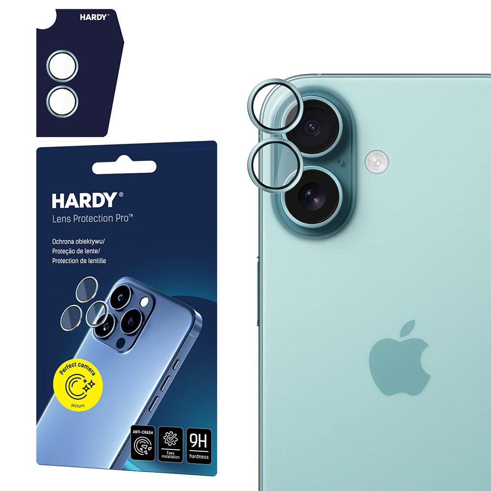 Takakameran suojakalvo 3MK Hardy Protection Pro Apple iPhone 17:lle, Panssarilasi, Vihreä