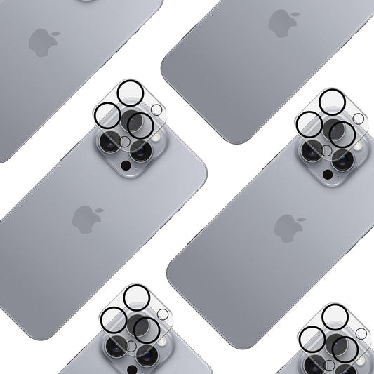 3MK Pro Full Cover takakameran suojakalvo Apple iPhone 14 Prolle, karkaistu lasi, läpinäkyvä