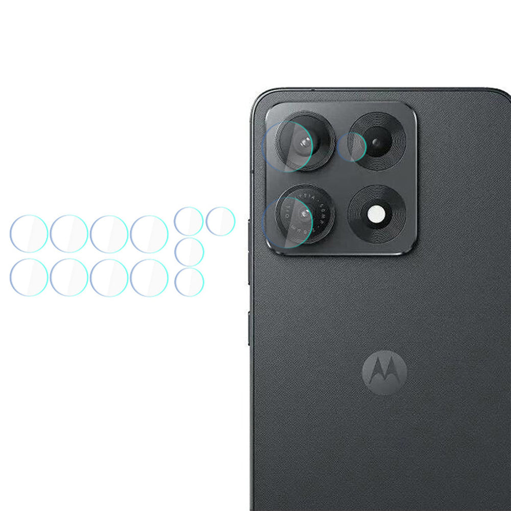 Takakameran suojakalvo 3MK Protection Motorola Edge 70 Maxille, Karkaistu lasi, 4 kappaleen setti, Läpinäkyvä