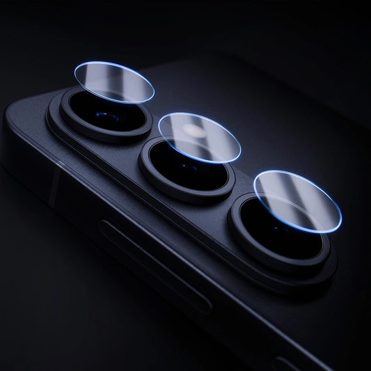 Takakameran suojakalvo 3MK Protection Samsung Galaxy S26 Plus S947:lle, Panssarilasi, 4 kappaleen setti, Läpinäkyvä