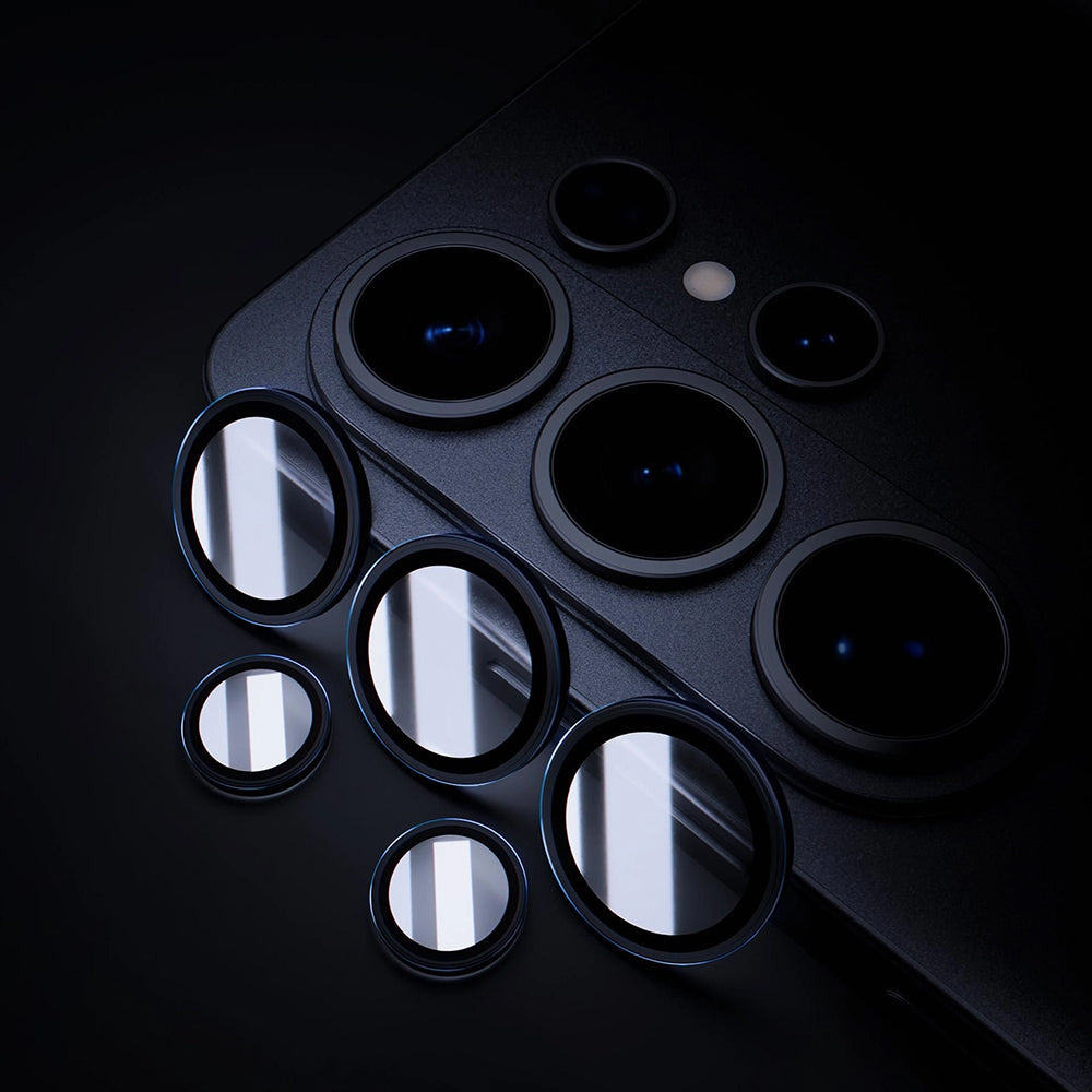 Takakameran suojakalvo 3MK Protection Samsung Galaxy S26 Ultra S948, Panssarilasi, Musta