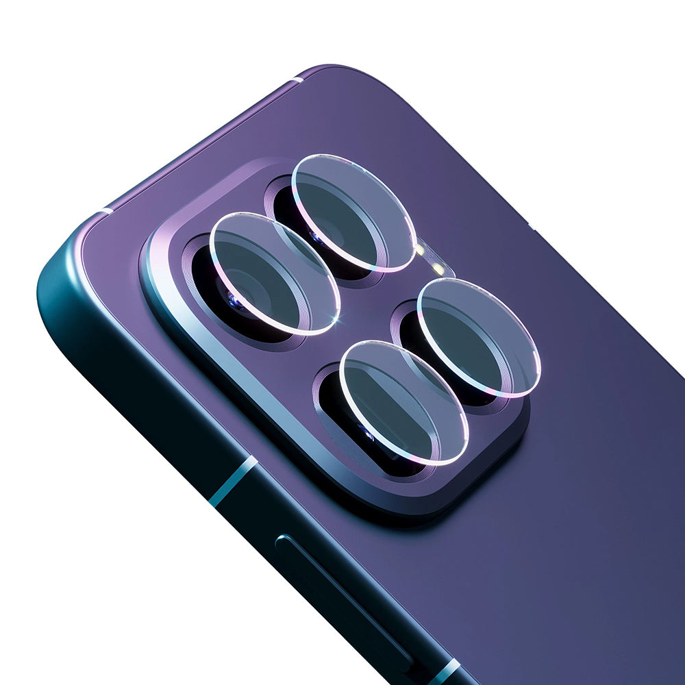 Suojakalvo 3MK Protection Xiaomi 15T Pro:n takakameralle, Karkaistu lasi, Läpinäkyvä