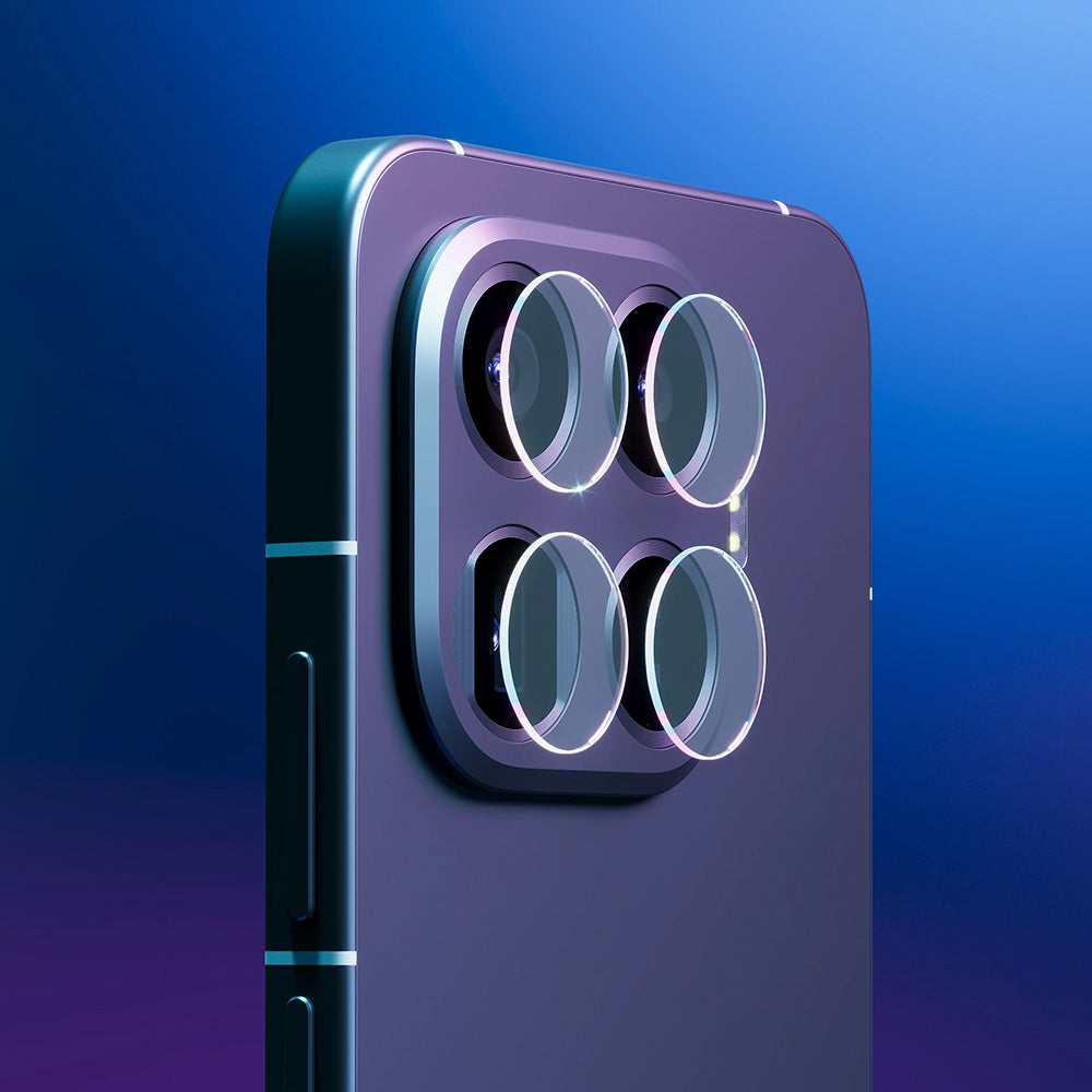 Suojakalvo 3MK Protection Xiaomi 15T Pro:n takakameralle, Karkaistu lasi, Läpinäkyvä