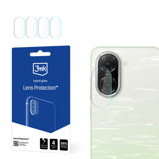 Takakameran suojakalvo 3MK Protection Xiaomi Redmi A5 4G:lle, joustava lasi, 4 kappaleen setti, läpinäkyvä