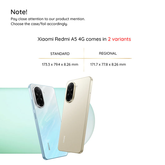 Takakameran suojakalvo 3MK Protection Xiaomi Redmi A5 4G:lle, joustava lasi, 4 kappaleen setti, läpinäkyvä
