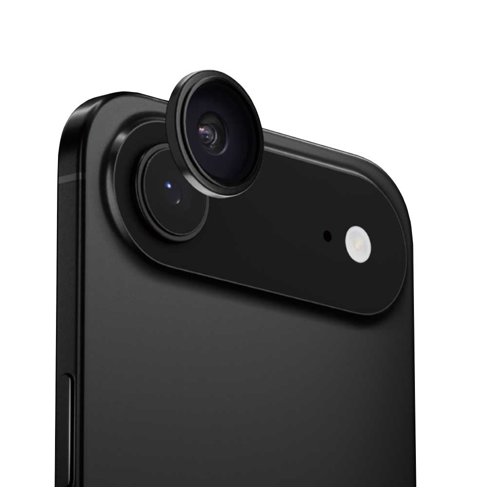 Suojakalvo Anank AR Apple iPhone 17 Air takakameralle, Vahvistettu lasi, Musta