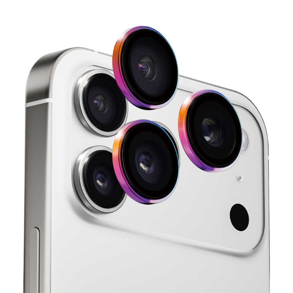 Anank AR takakameran suojakalvo Apple iPhone 17 Pro Max / 17 Pro, karkaistu lasi, monivärinen