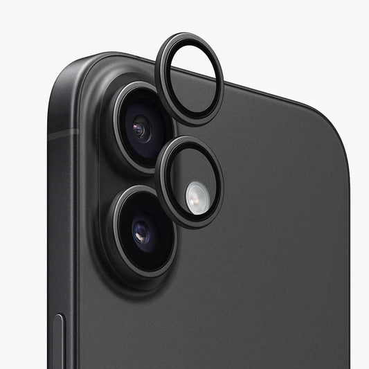 Anank AR takakameran suojakalvo Apple iPhone 17:lle, Vahvistettu lasi, Musta