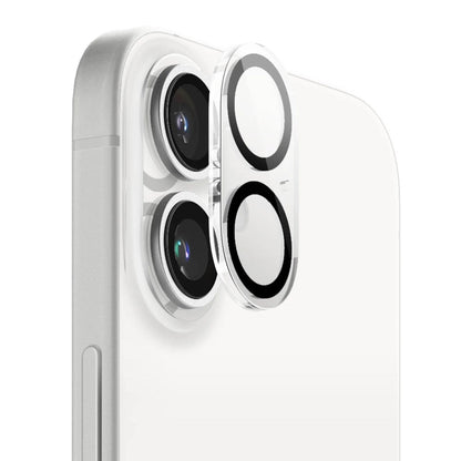 Anank Guard takakameran suojakalvo Apple iPhone 16 Plus / 16:lle, karkaistu lasi, musta