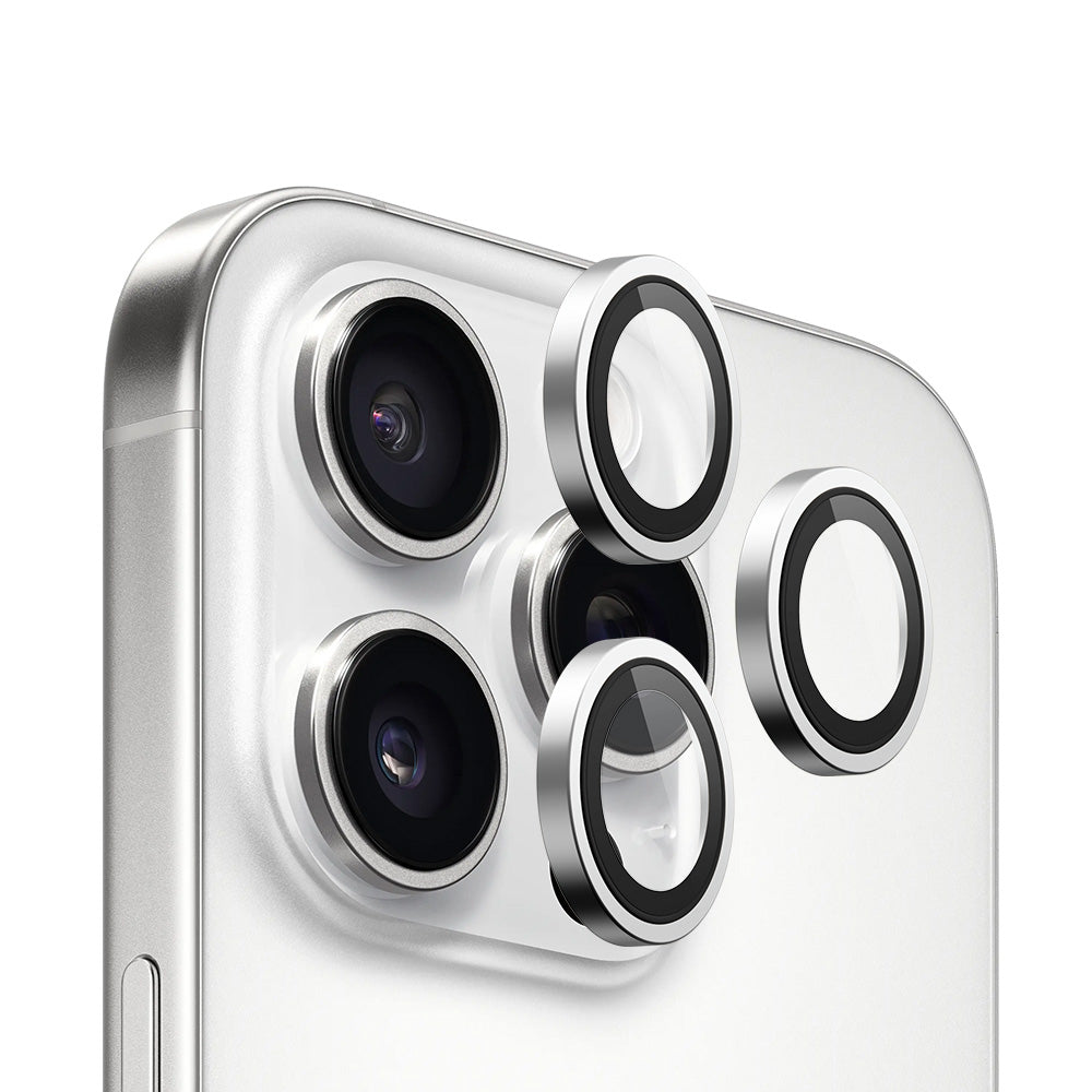 Blueo 99 Anti-Reflektiivinen HD takakameran suojakalvo Apple iPhone 16 Pro Max / 16 Pro -puhelimelle, karkaistu lasi, hopea