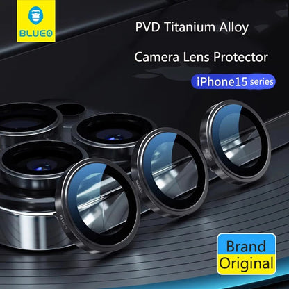 Blueo 99 Anti-Reflektiivinen HD takakameran suojakalvo Apple iPhone 16 Pro Max / 16 Pro -puhelimelle, karkaistu lasi, hopea