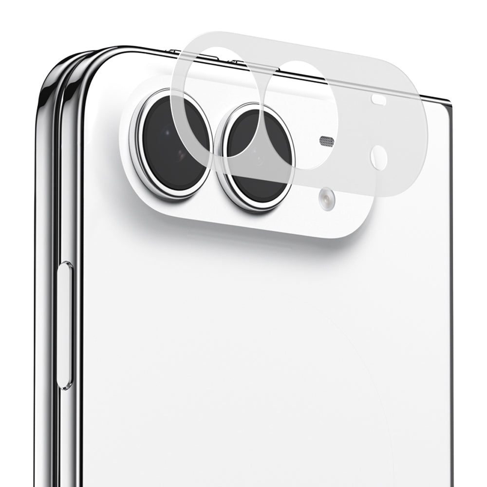 Blueo Invisible Rear Camera Protector for Apple iPhone Duo, Plastic
