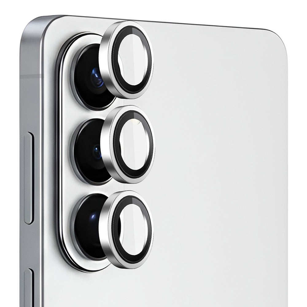 Blueo-suojakalvo Samsung Galaxy S26 Plus S947 / S26 -puhelimen takakameralle, karkaistu lasi, hopeanvärinen