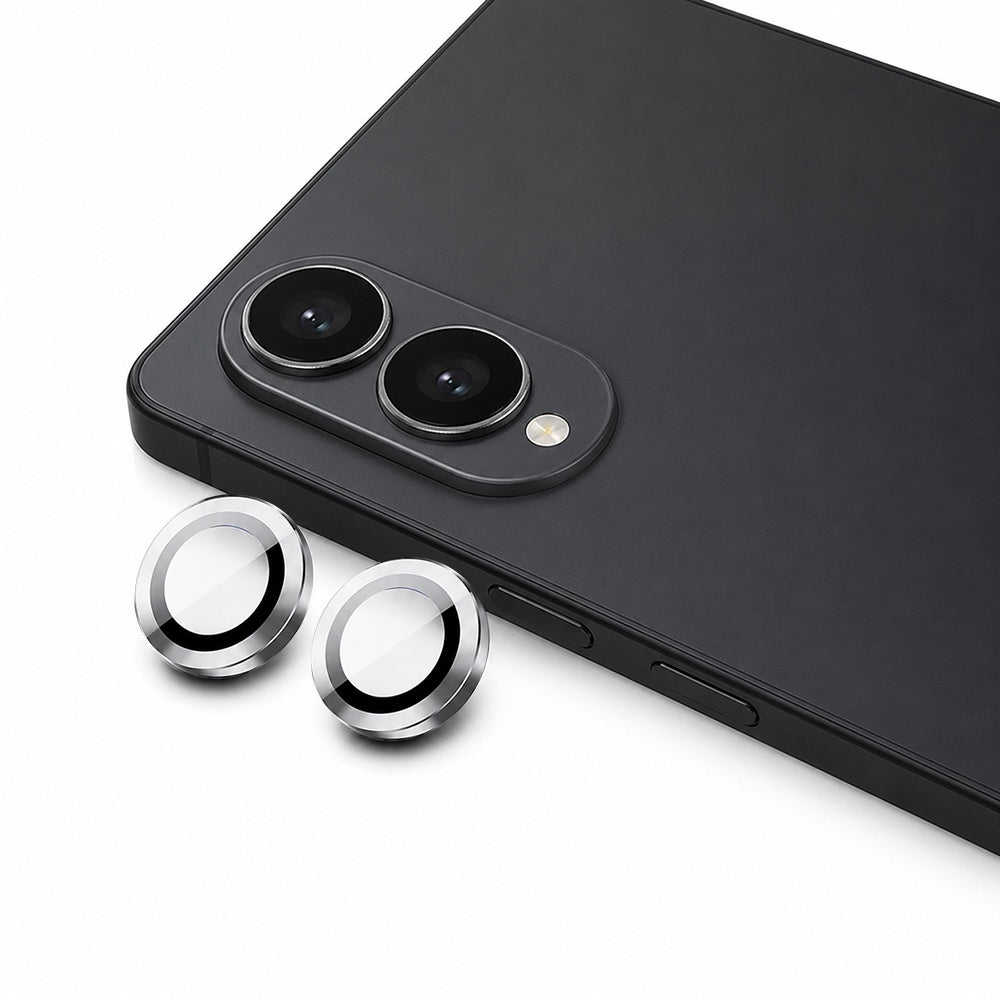 Blueo takakameran suojakalvo Samsung Galaxy Z Fold8 F976:lle, karkaistu lasi, hopea