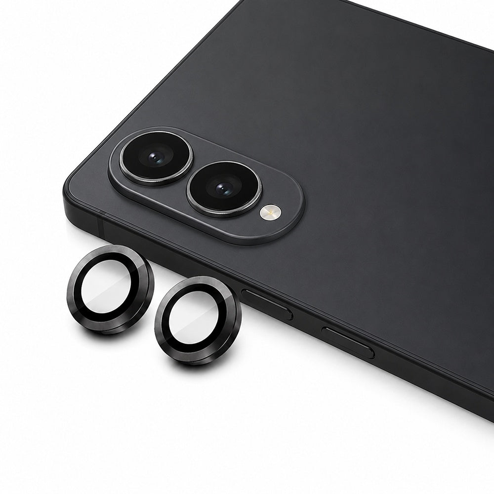 Blueo takakameran suojakalvo Samsung Galaxy Z Fold8 F976:lle, karkaistu lasi, musta