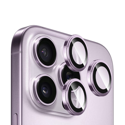 Blueo Sapphire Crystal takakameran suojakalvo Apple iPhone 14 Pro Max / 14 Pro -puhelimelle, karkaistu lasi, violetti
