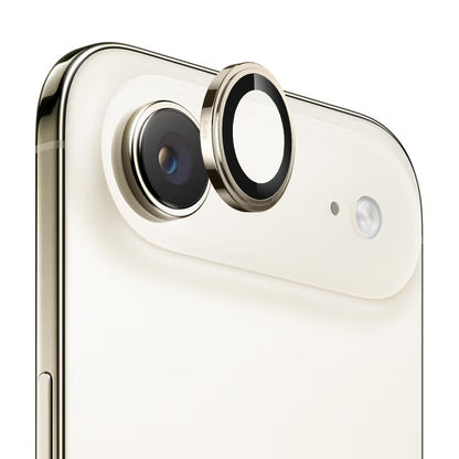 Blueo Sapphire Crystal -takakameran suojakalvo Apple iPhone 17 Airille, karkaistu lasi, kultainen