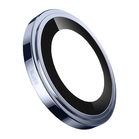 Blueo Sapphire Crystal -takakameran suojakalvo Apple iPhone 17:lle, vahvistettu lasi, sininen