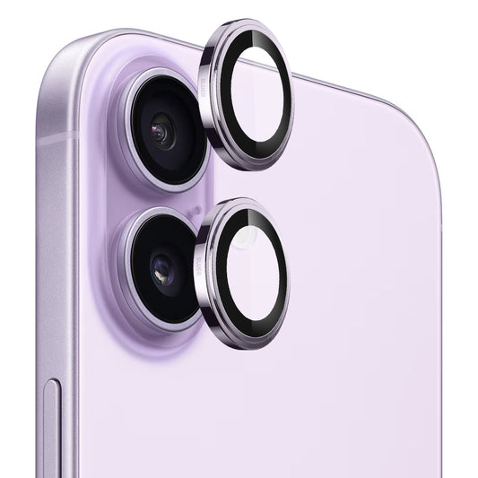Suojakalvo Blueo Sapphire Crystal Apple iPhone 17:n takakameralle, Vahvistettu lasi, Violetti