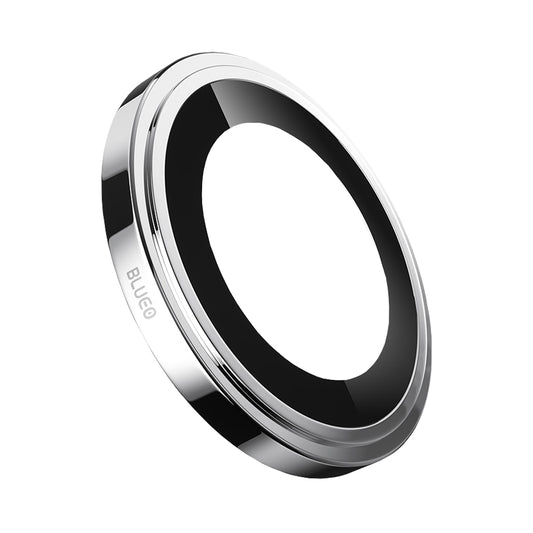 Blueo Sapphire Crystal -takakameran suojakalvo Apple iPhone 18 Pro / 18 Pro Max -puhelimille, karkaistua lasia, hopeanvärinen
