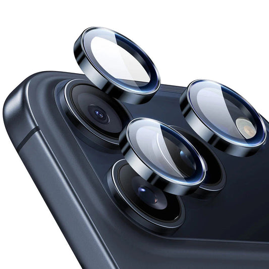 ESR Armorite -takakameran suojakalvo Apple iPhone 17 Pro Max / 17 Pro / 16 Pro Max / 16 Pro, karkaistu lasi, sininen