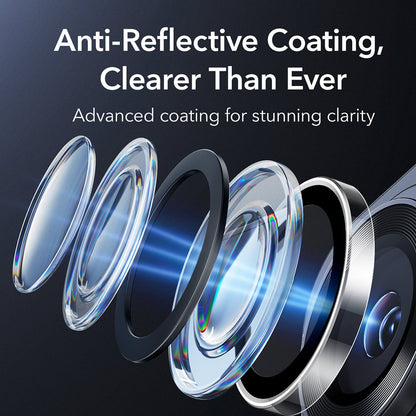 ESR Armorite -takakameran suojakalvo Samsung Galaxy S26 Ultra -puhelimelle, karkaistu lasi, läpinäkyvä