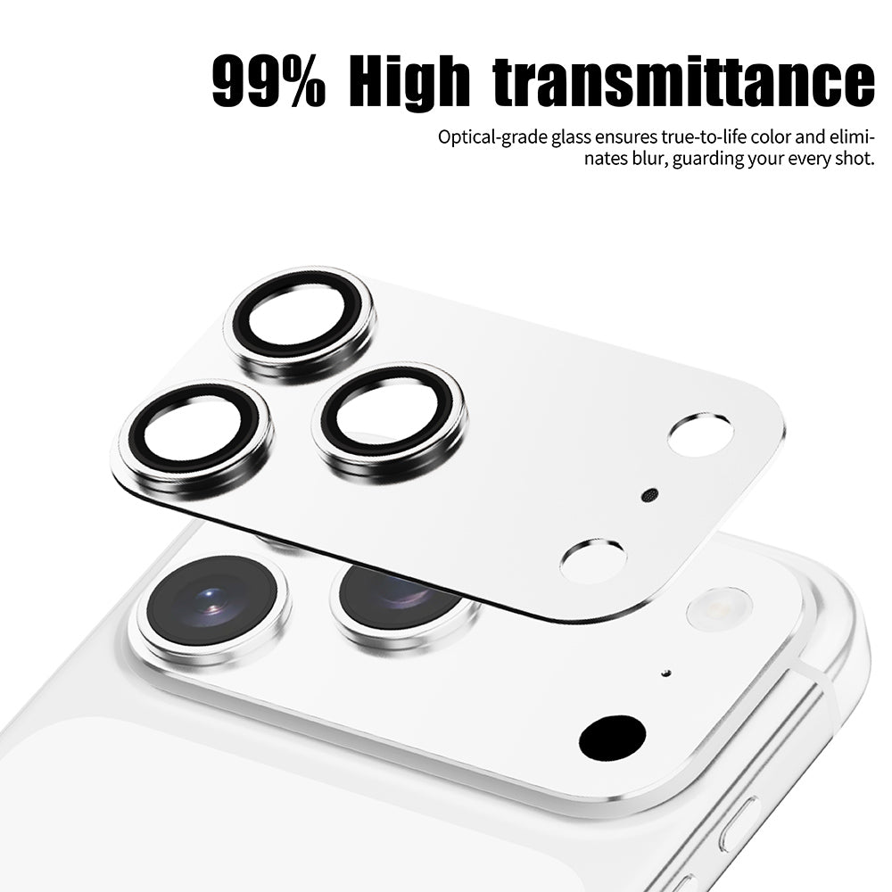 Lito Crown Halo AR + AF Rear Camera Protective Film for Apple iPhone 18 Pro, Tempered Glass, Burgundy