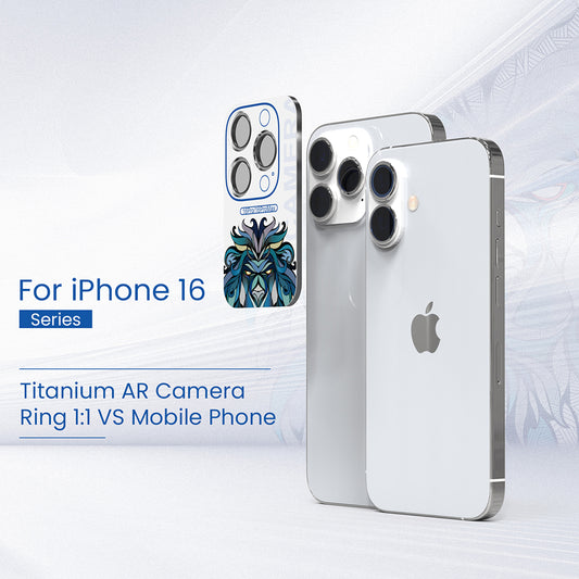 Lito S+ takakameran suojakalvo Apple iPhone 16 Pro Max / 16 Pro -puhelimelle, karkaistu lasi, pronssi