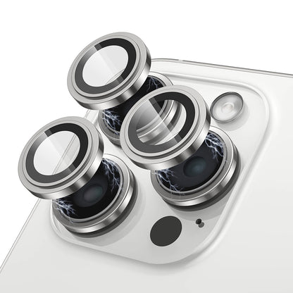 Suojakalvo Lito S+ Apple iPhone 17:n takakameralle, Karkaistu lasi, Hopea