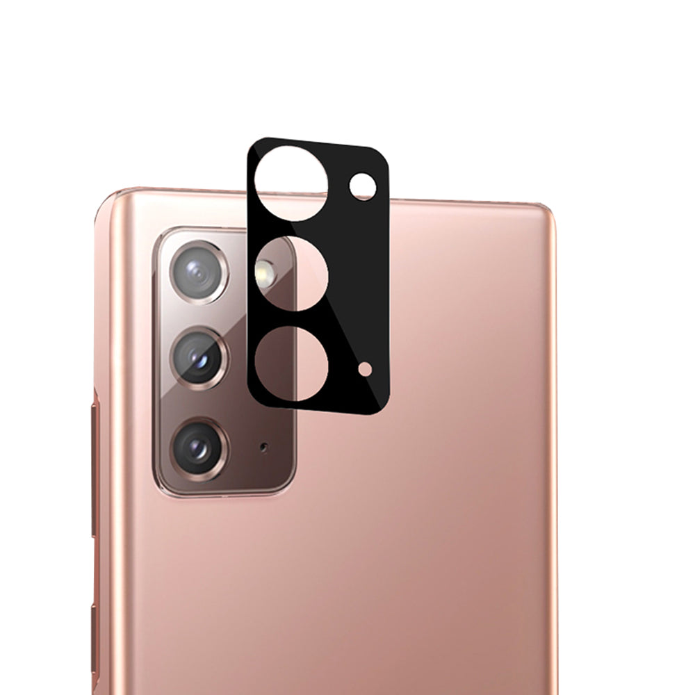 Lito S+ takakameran suojakalvo Samsung Galaxy Note 20 5G N981 / Note 20 N980, Panssarilasi, Musta