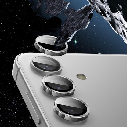 Takakameran suojakalvo Lito S+ Samsung Galaxy S25+ S936:lle, karkaistu lasi, musta