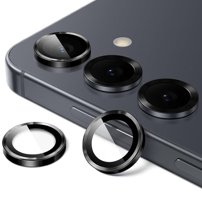 Suojakalvo Lito S+ Samsung Galaxy S26 Plus / S26 takakameralle, Vahvistettu lasi, Musta