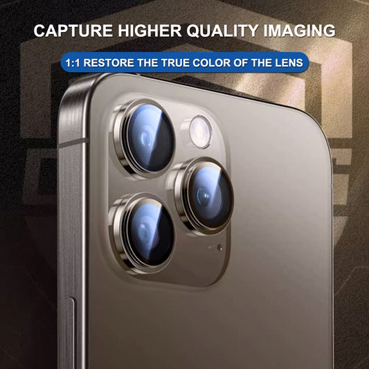 Takakameran suojakalvo Lito Titanium AR Apple iPhone 17 Air:lle, Panssarilasi, Sininen
