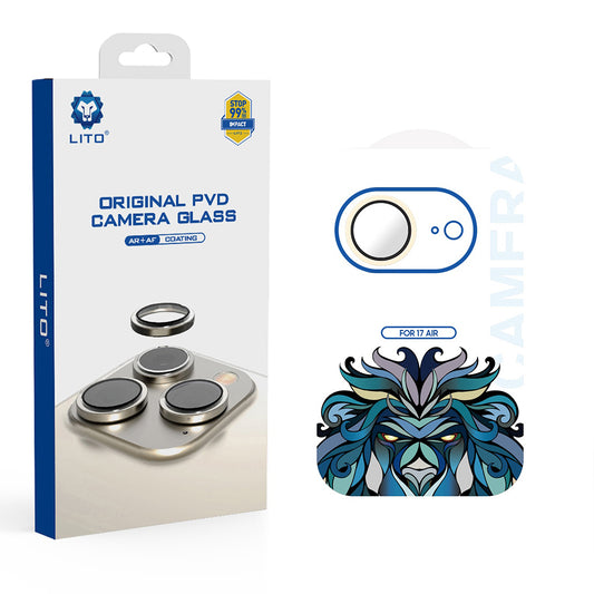 Suojakalvo Lito Titanium AR Apple iPhone 17 Air takakameralle, Panssarilasi, Kultainen