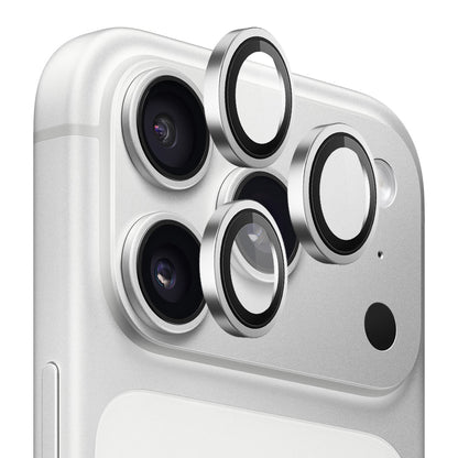 Lito Titanium AR takakameran suojakalvo Apple iPhone 18 Pro / 18 Pro Max -puhelimille, karkaistu lasi, hopea