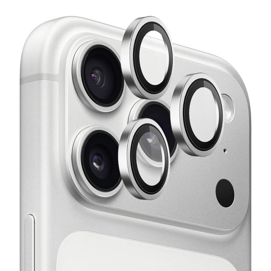 Lito Titanium AR takakameran suojakalvo Apple iPhone 18 Pro / 18 Pro Max -puhelimille, karkaistu lasi, hopea