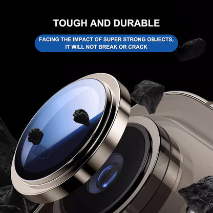 Lito Titanium AR takakameran suojakalvo Apple iPhone 18 Pro / 18 Pro Max -puhelimille, karkaistu lasi, hopea