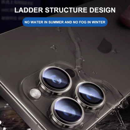 Lito Titanium AR takakameran suojakalvo Apple iPhone 18 Pro / 18 Pro Max -puhelimille, karkaistu lasi, hopea