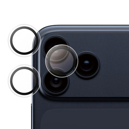PanzerGlass Safe -takakameran suojakalvo Apple iPhone 17 Pro Max / 17 Pro / 16 Pro Max / 16 Pro -puhelimille, karkaistu lasi, läpinäkyvä.